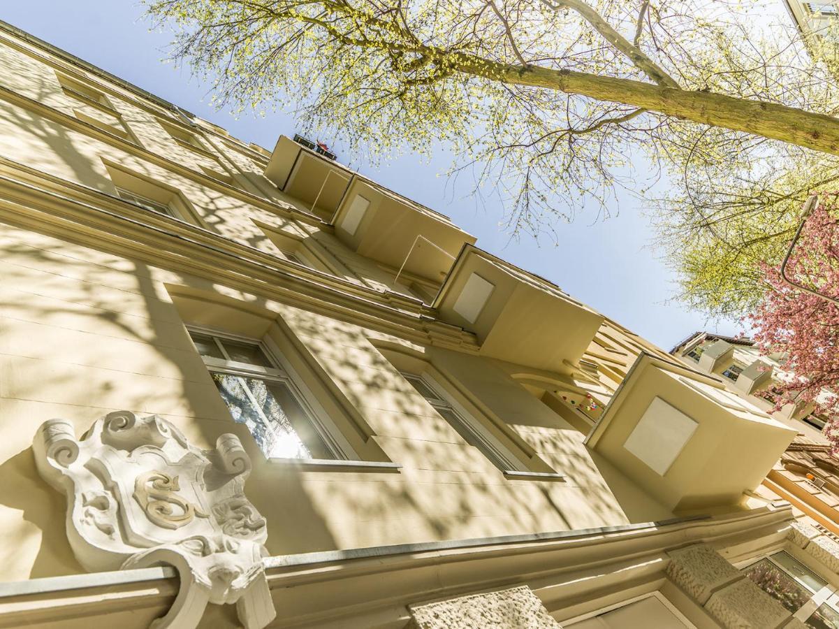 Hochwertige Altbauwohnung Im Modernen Stil In Wiesbaden - Kueche - Terrasse - Wlan - Zentral Buitenkant foto